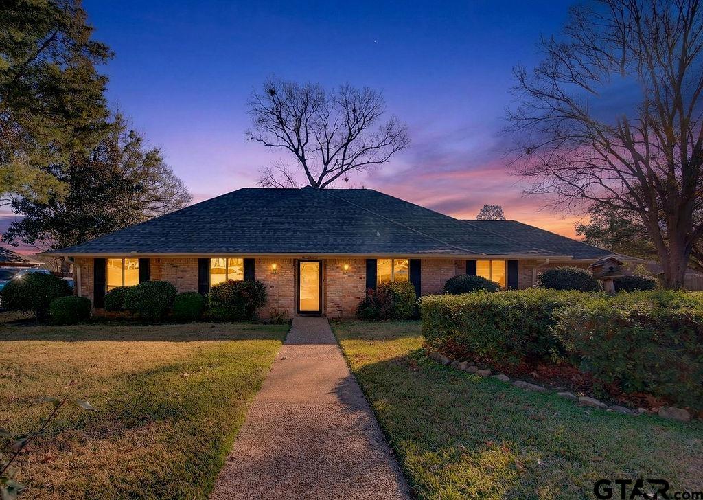 1111 Hillside Drive Athens, TX 75751 - Photo 1 of 20 a view of house with yard and green space
