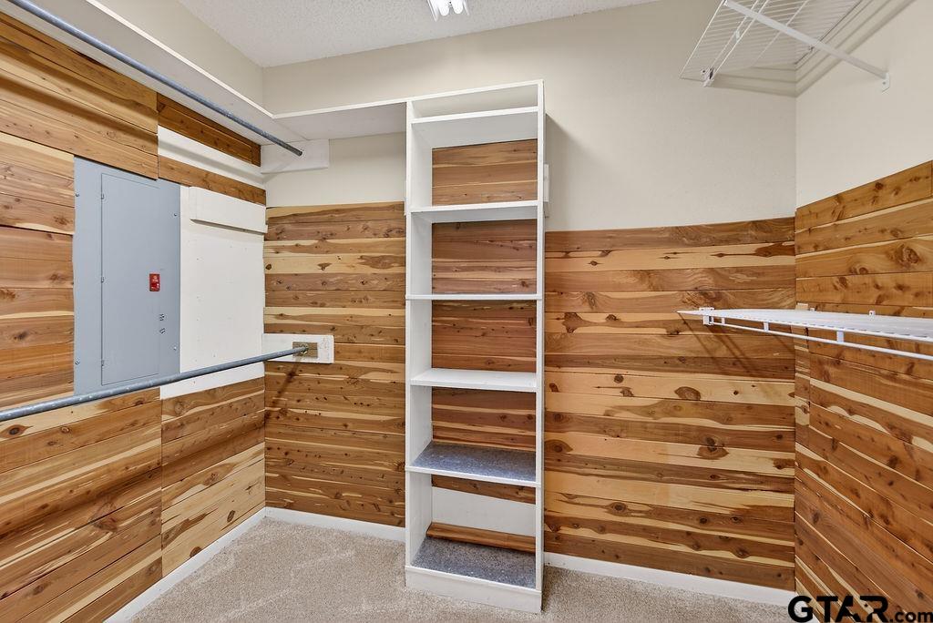 1111 Hillside Drive Athens, TX 75751 - Photo 15 of 20 a view of walk in closet with empty racks