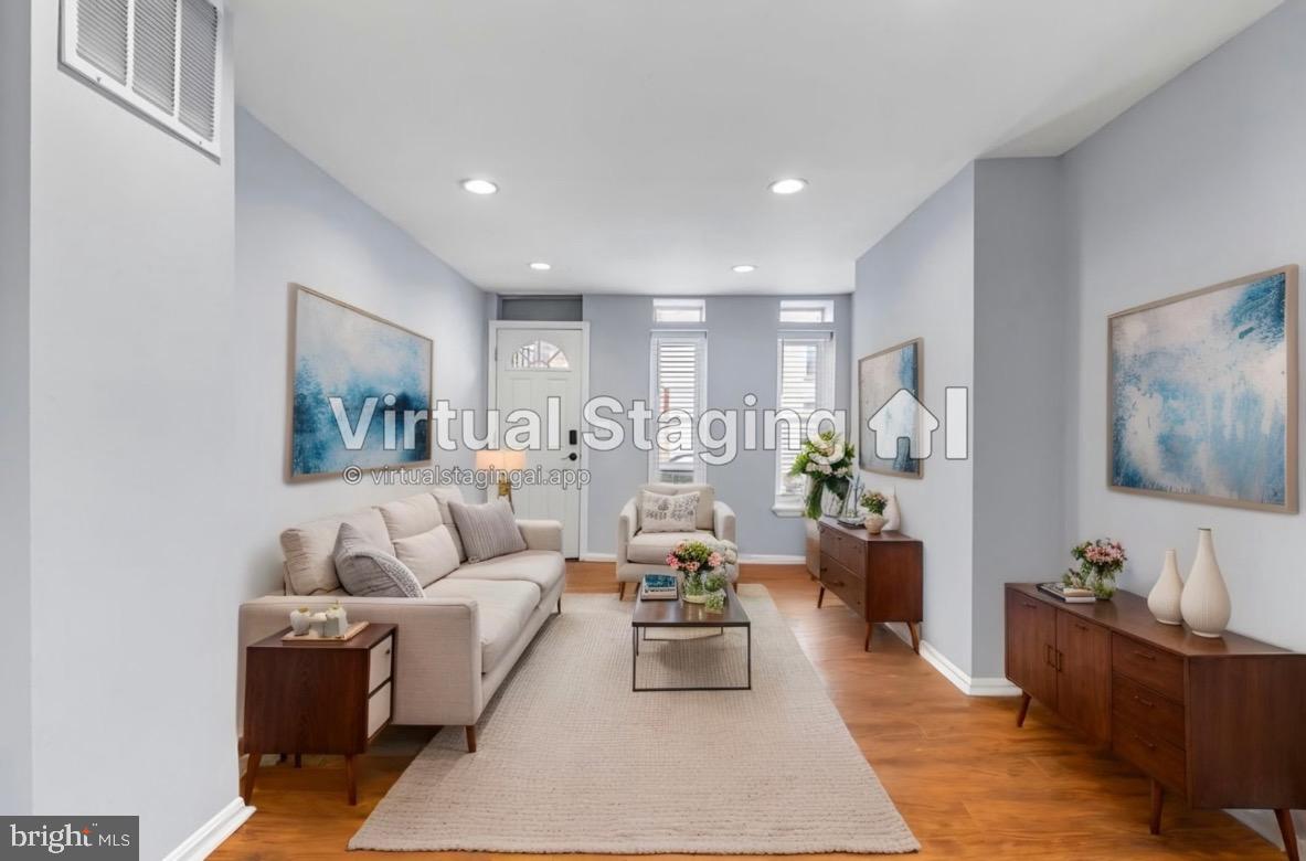 1145 West Cross Street Baltimore, MD 21230 - Photo 5 of 40 Living room
Virtual Staging*