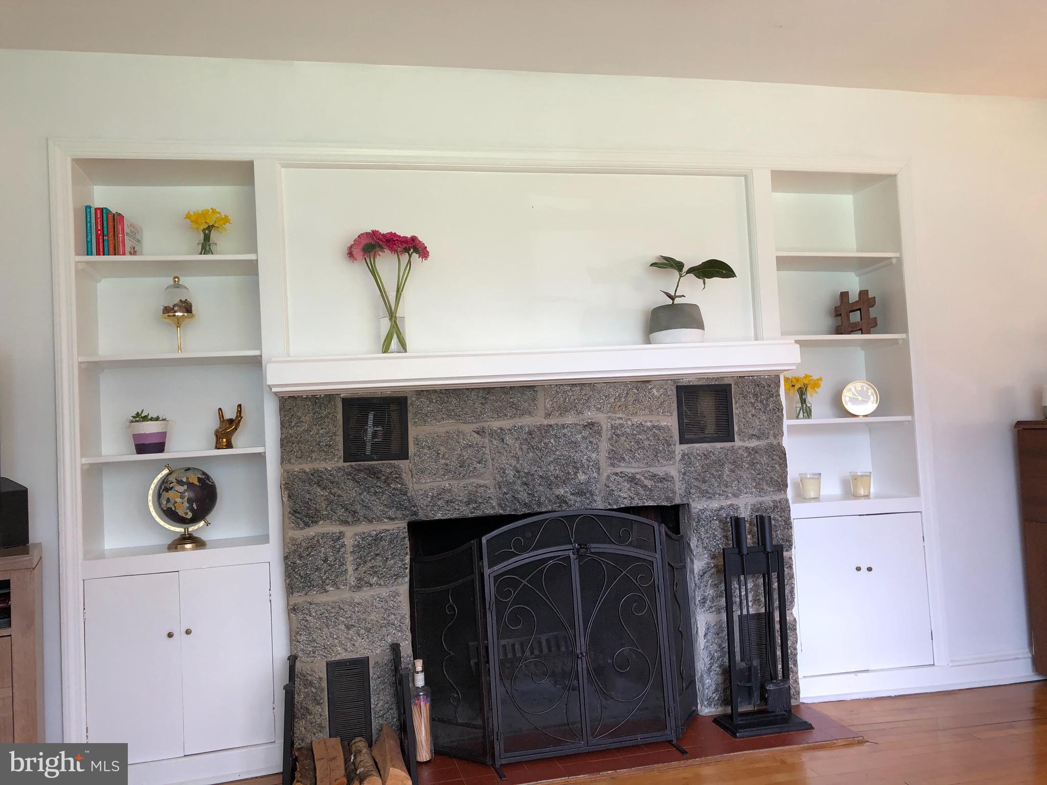4305 Bridgeboro Road Moorestown, NJ 08057 - Photo 9 of 26 Living Room Wood Burning Fireplace