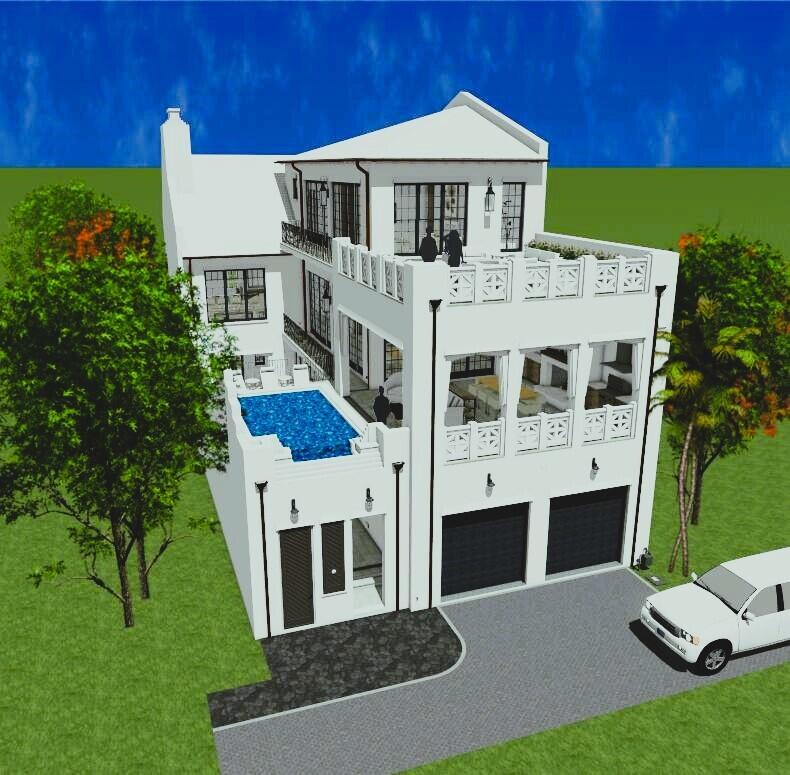 127 Elbow Beach Road Inlet Beach, FL 32461 - Photo 13 of 13 a front view of a house with a garden