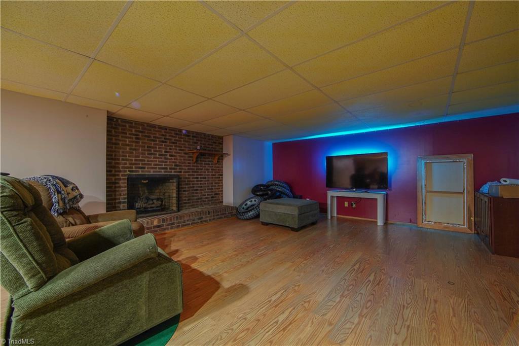 5376 Bunch Road Summerfield, NC 27358 - Photo 35 of 45 Huge finished basement space!