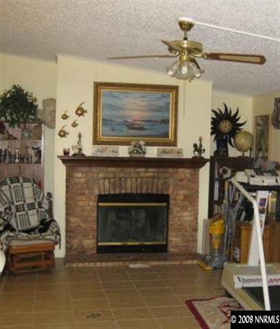 5178 Anchorage Court Reno, NV 89506 - Photo 8 of 9 a living room with furniture and a fireplace