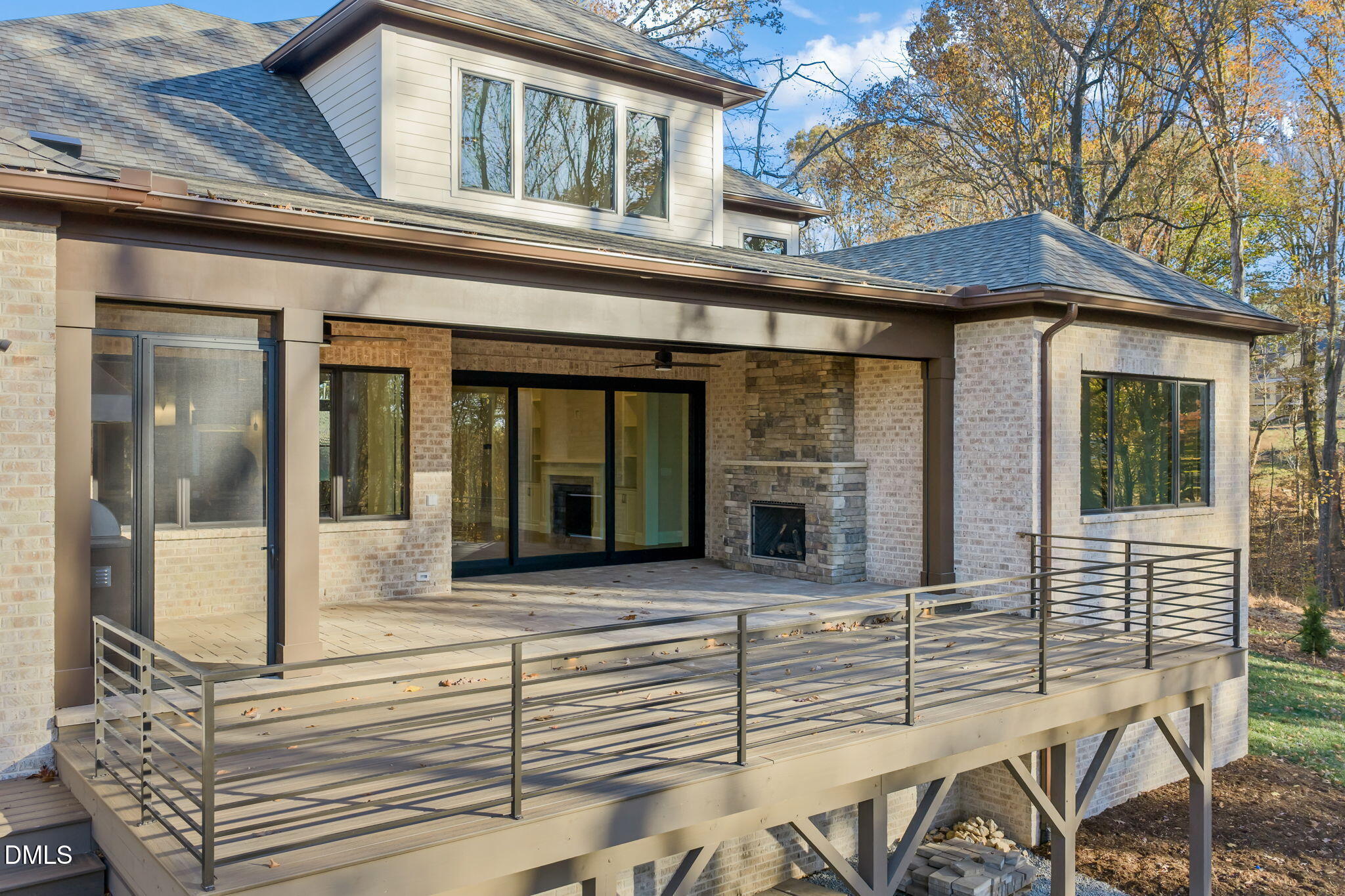 9125 Overlook Crest Drive Wake Forest, NC 27587 - Photo 53 of 54 a view of a house with a porch
