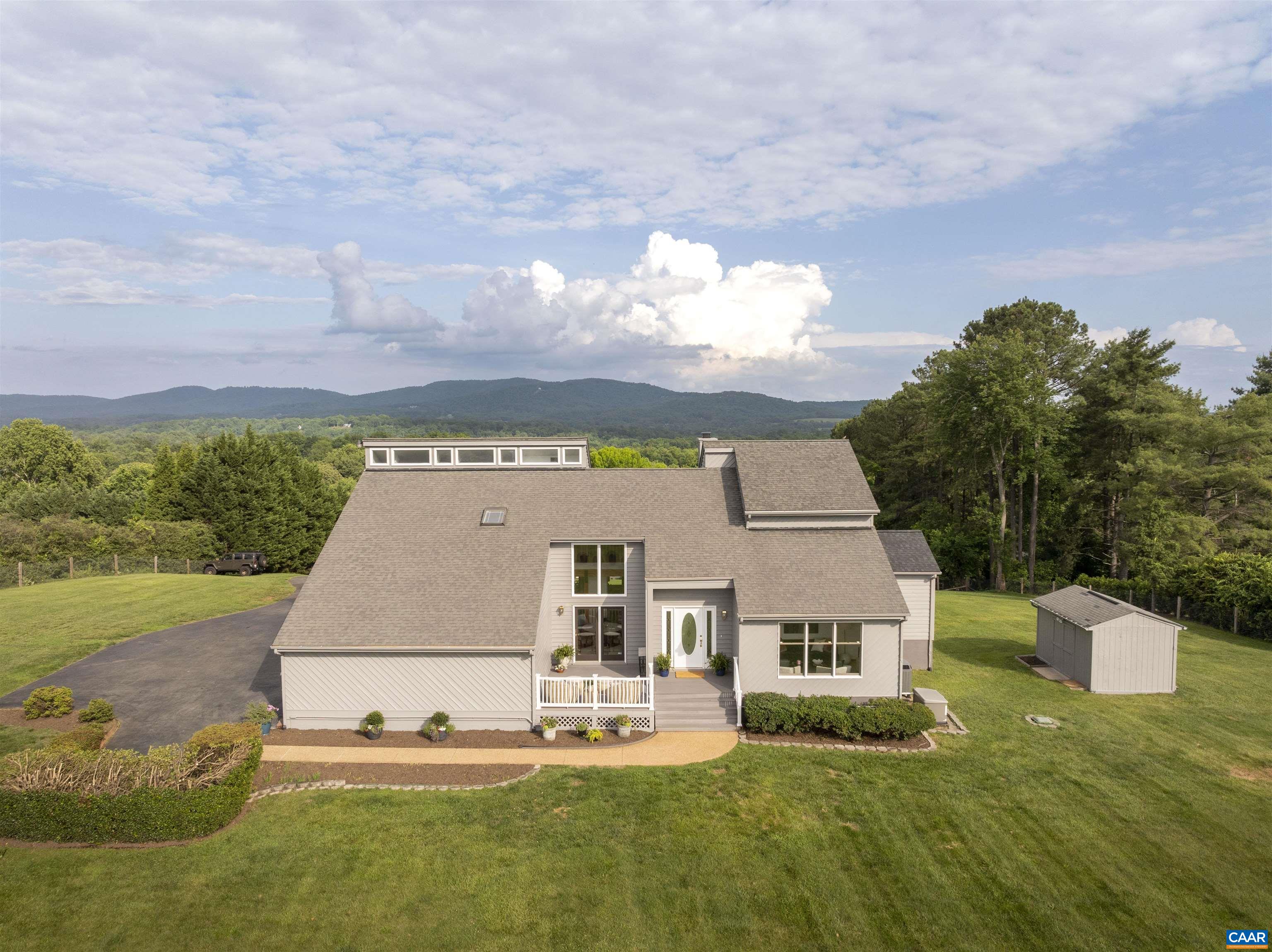 2413 Wakefield Road Charlottesville, VA 22901 - Photo 4 of 61 an aerial view of a house with garden