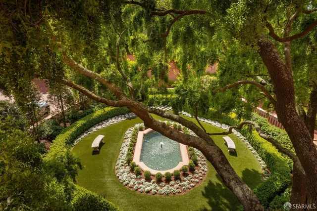 a view of swimming pool and outdoor space