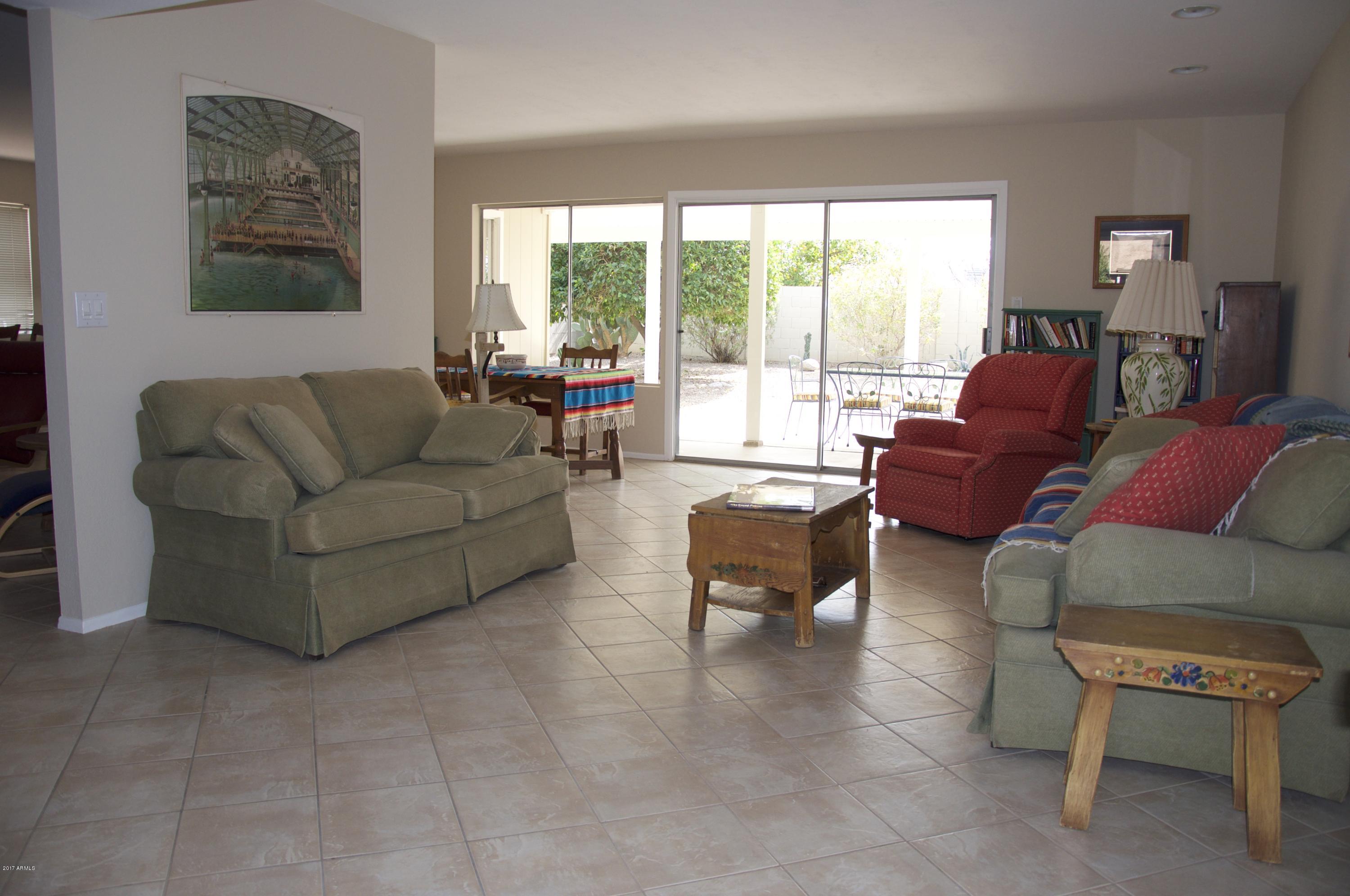 Lots of light in the living room