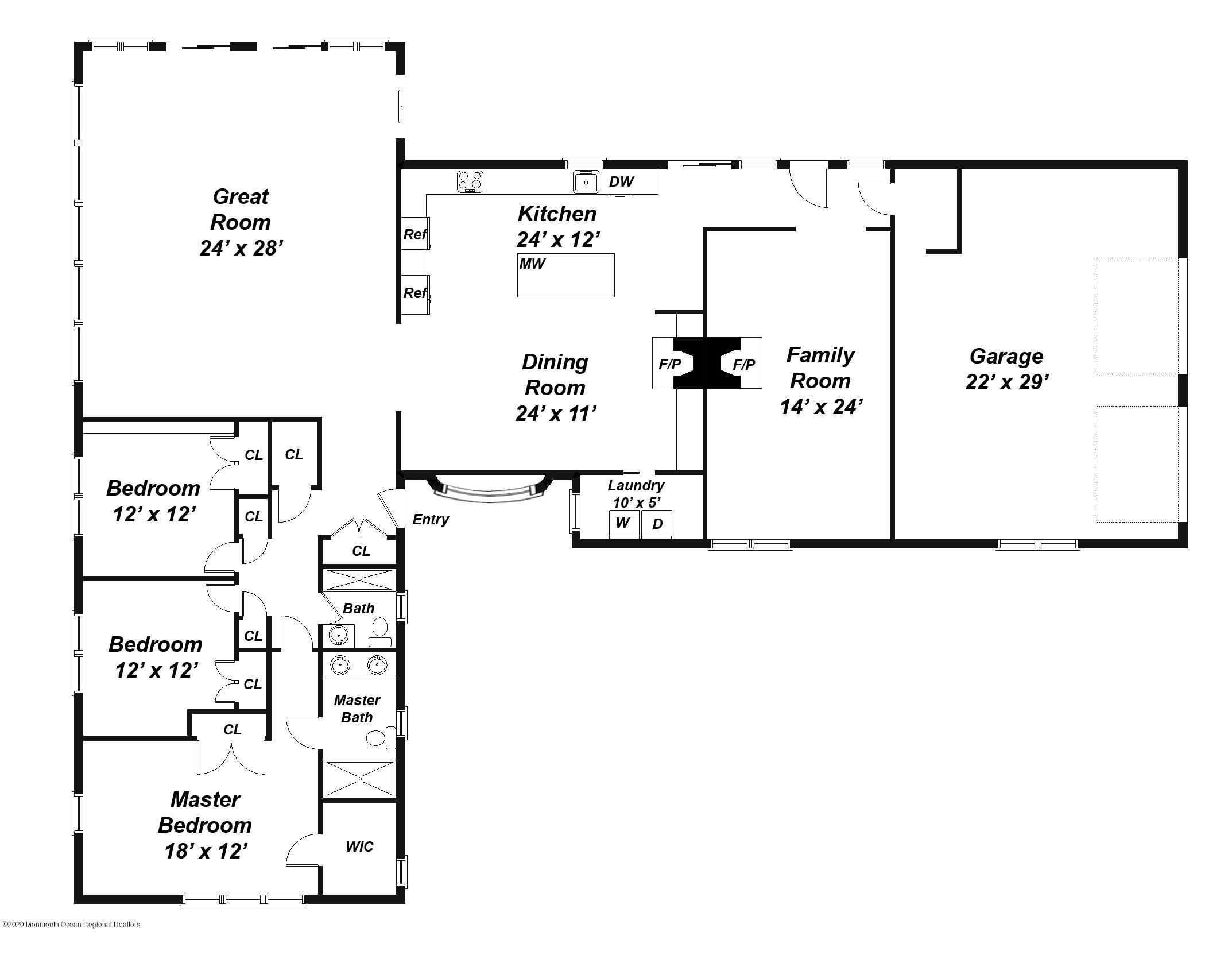 49 Pelican Road Middletown, NJ 07748 - Photo 55 of 55 floor plan - 49 Pelican Rd, Middletown