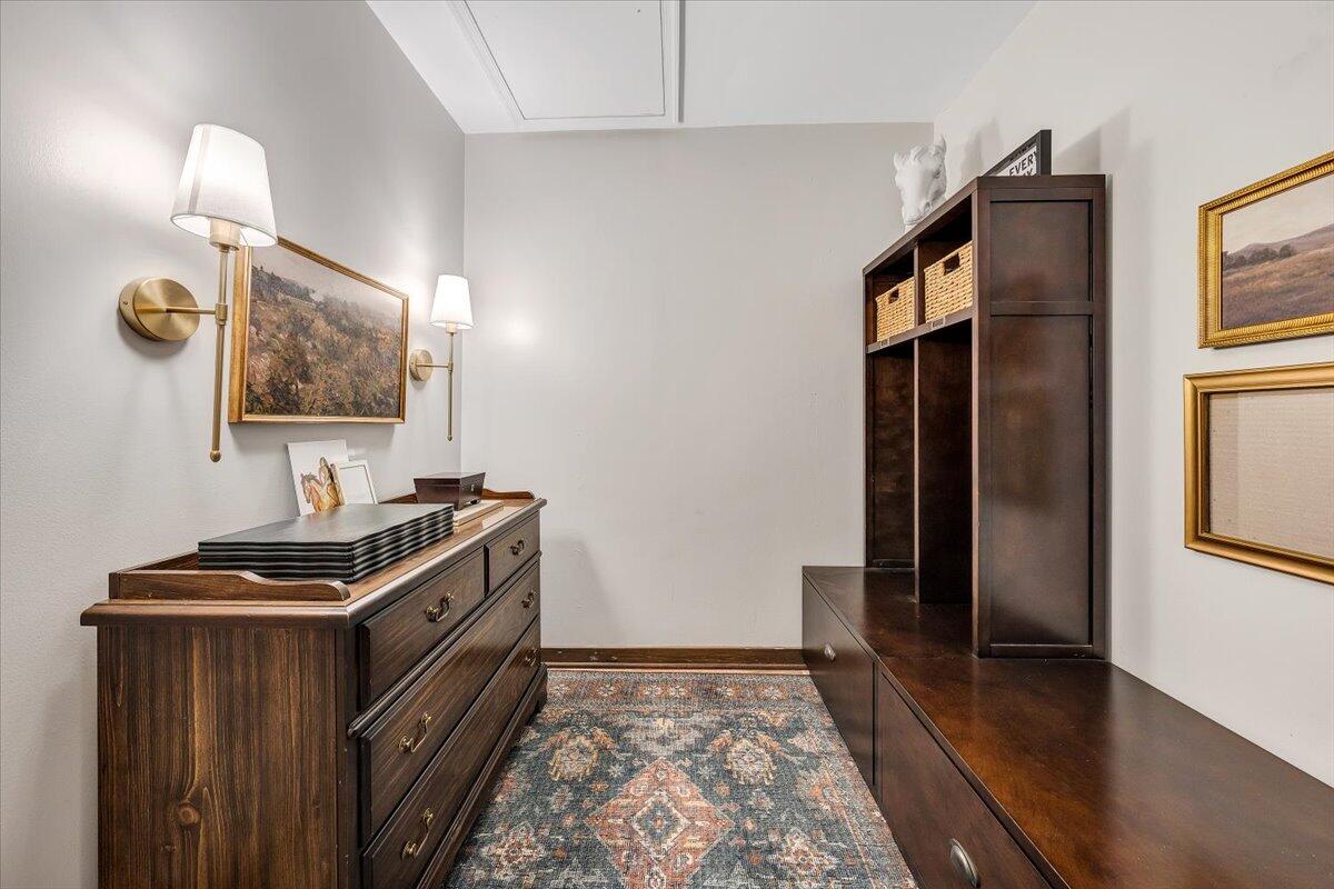 7346 Old Mill Road Roanoke, VA 24018 - Photo 19 of 48 a bedroom with bed and a window