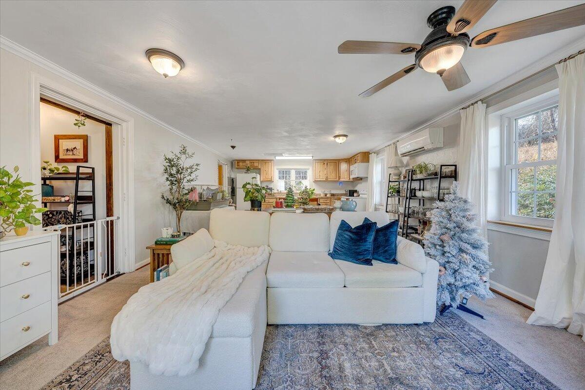 7346 Old Mill Road Roanoke, VA 24018 - Photo 8 of 48 a living room with furniture and wooden floor