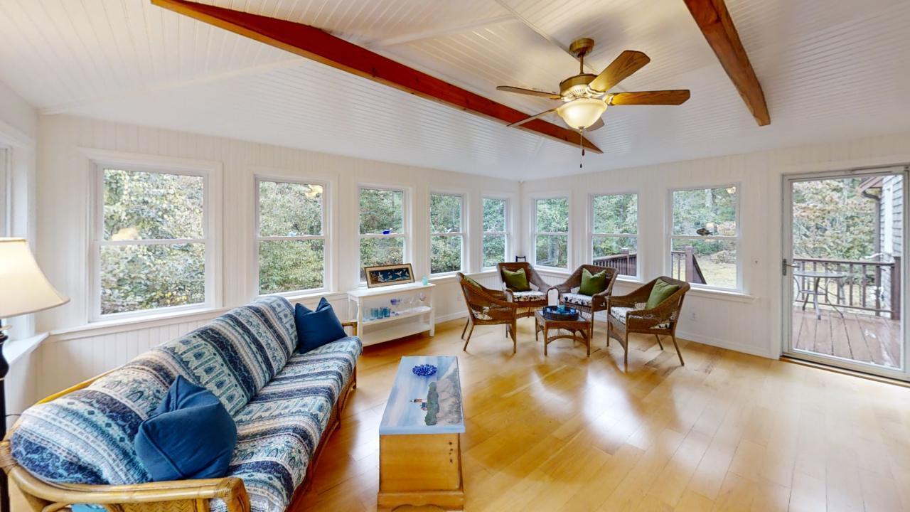 30 Captain Penniman Road Eastham, MA 02642 - Photo 10 of 25 sunroom toward deck