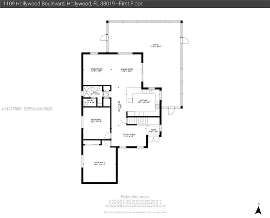 $12,500 | 1109 Hollywood Boulevard, Hollywood, FL 33019