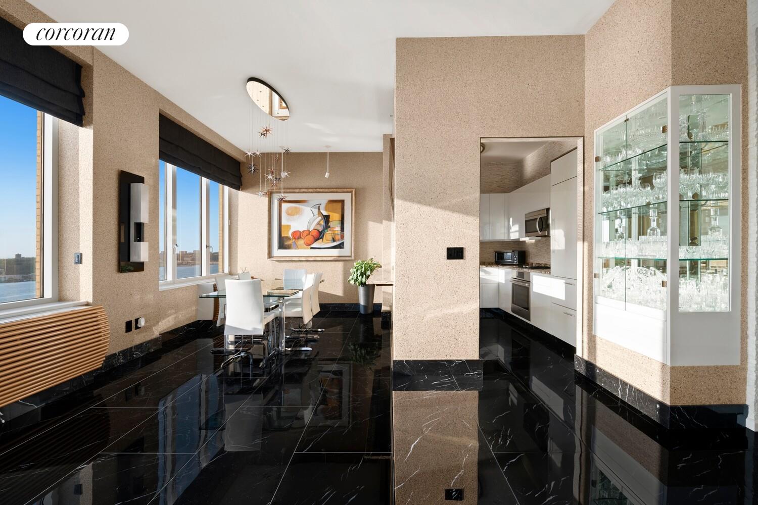 100 Riverside Boulevard, Unit PHB Manhattan, NY 10069 - Photo 7 of 34 a very nice looking dining room with a large window