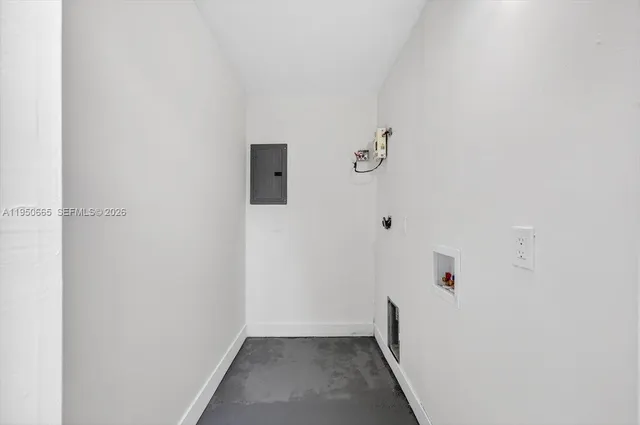 a view of room with window