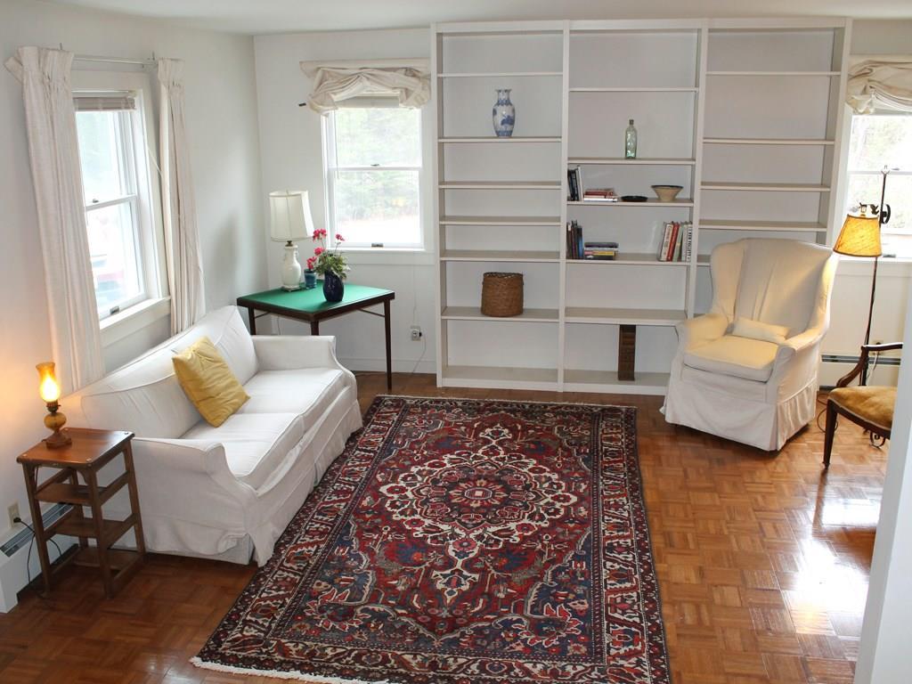 831 Indian Point Road Mount Desert, ME 04660 - Photo 8 of 23 Open Living Room area. Wood floors,...