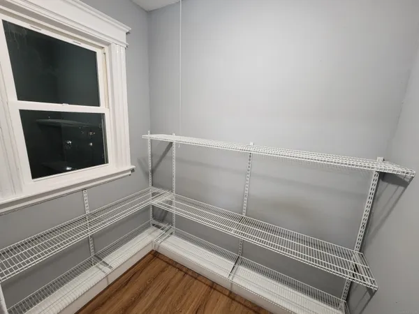 a view of walk in closet