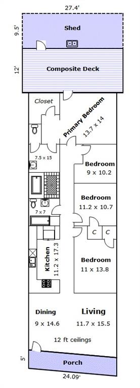 415 Vallette Street New Orleans, LA 70114 - Photo 19 of 19