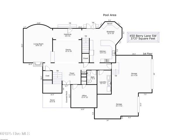 $1,365,000 | 450 Berry Lane Southwest, Supply, NC 28462