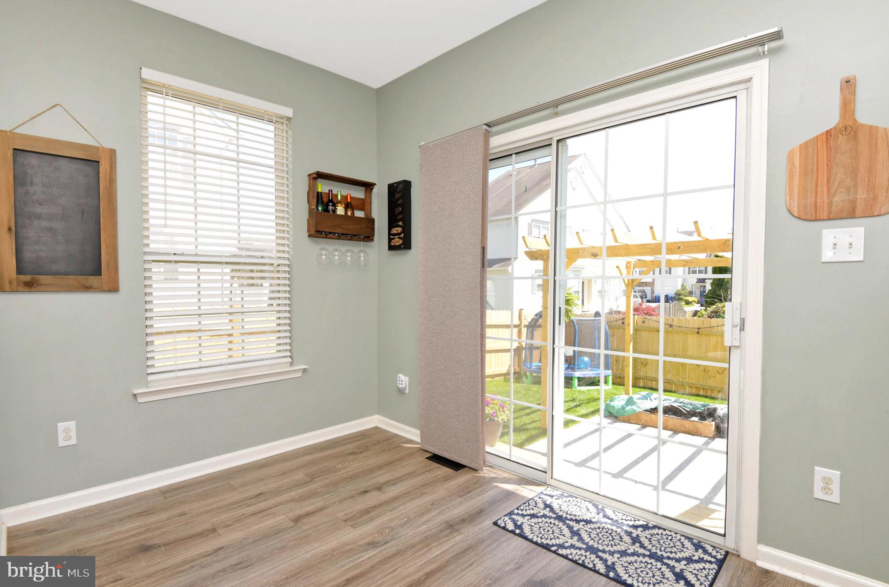 127 Threadleaf Terrace Burlington, NJ 08016 - Photo 18 of 29 Sliding Door to Patio in Kitchen