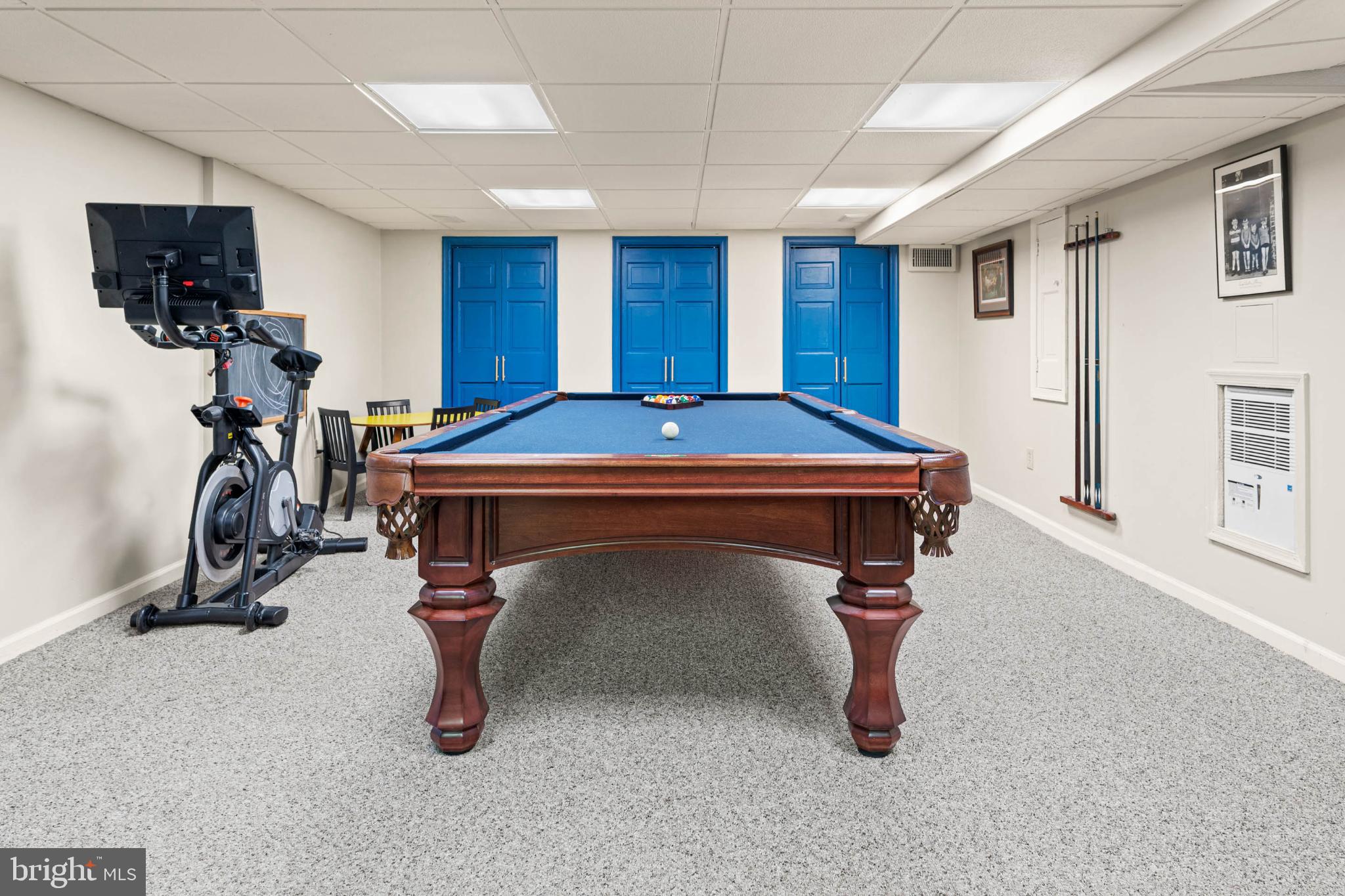 1432 Noble Road Rydal, PA 19046 - Photo 54 of 69 a room with gym equipment and windows