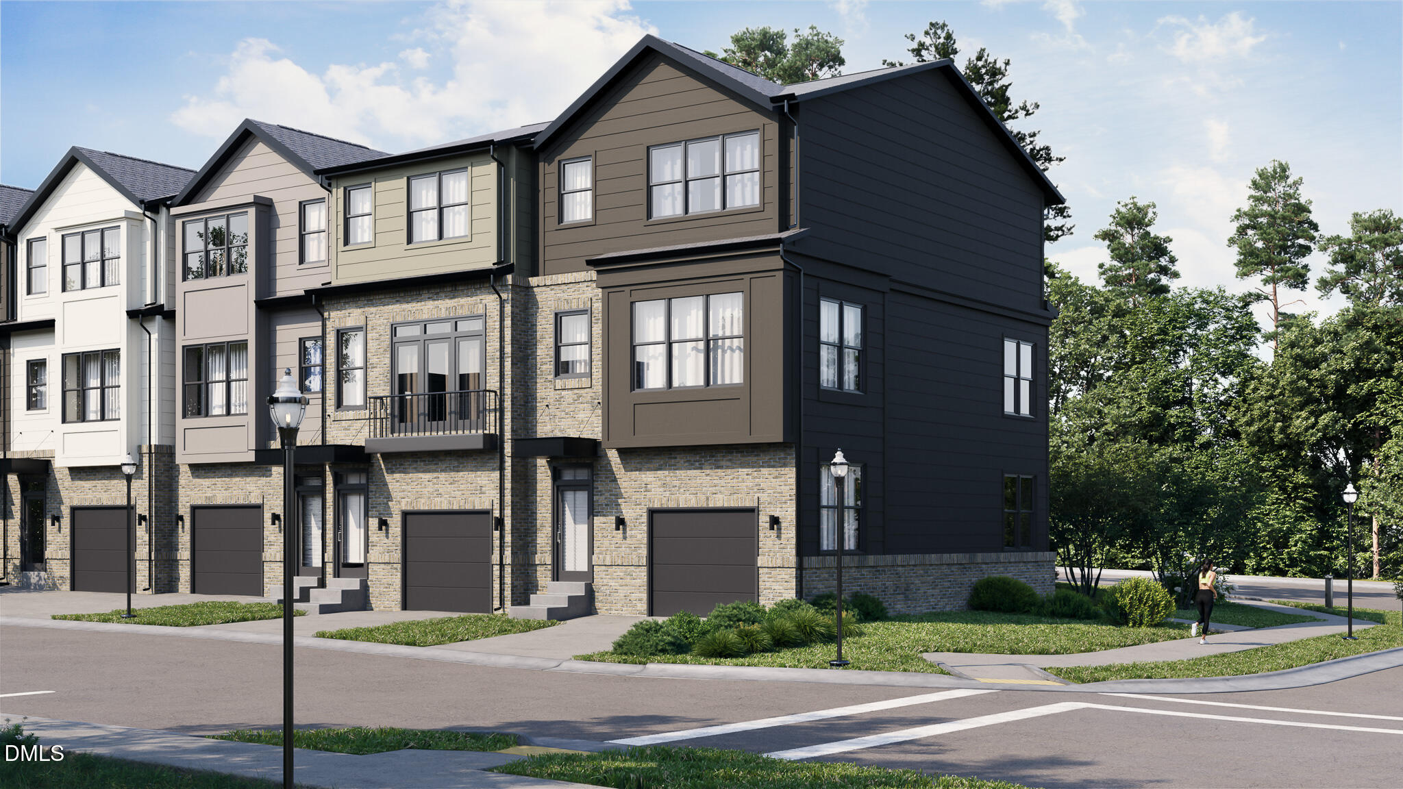 1143 Booth Park Boulevard Chapel Hill, NC 27514 - Photo 2 of 31 a front view of a residential apartment building with a yard