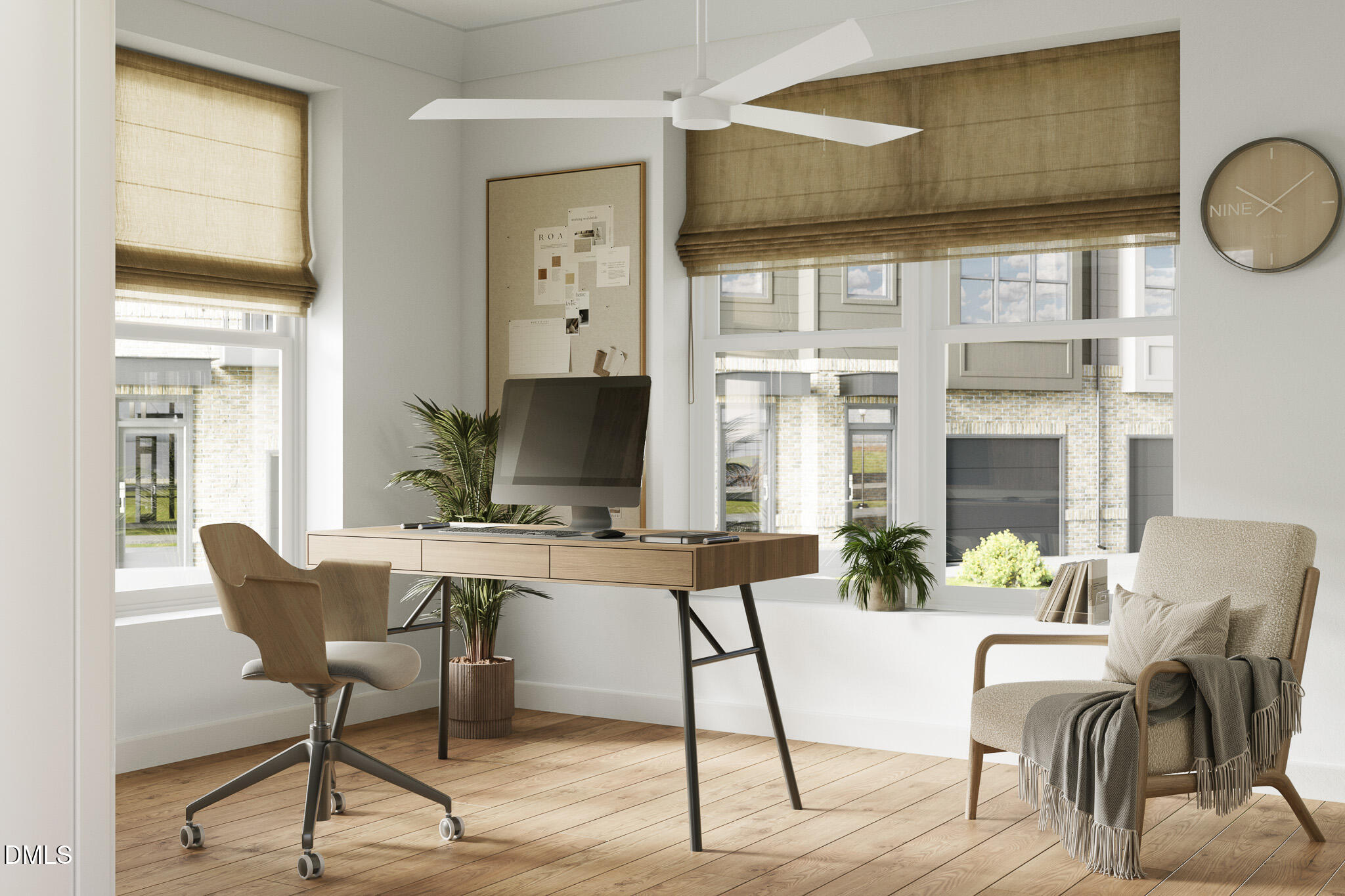1143 Booth Park Boulevard Chapel Hill, NC 27514 - Photo 9 of 31 a view of a dining room with furniture window and wooden floor