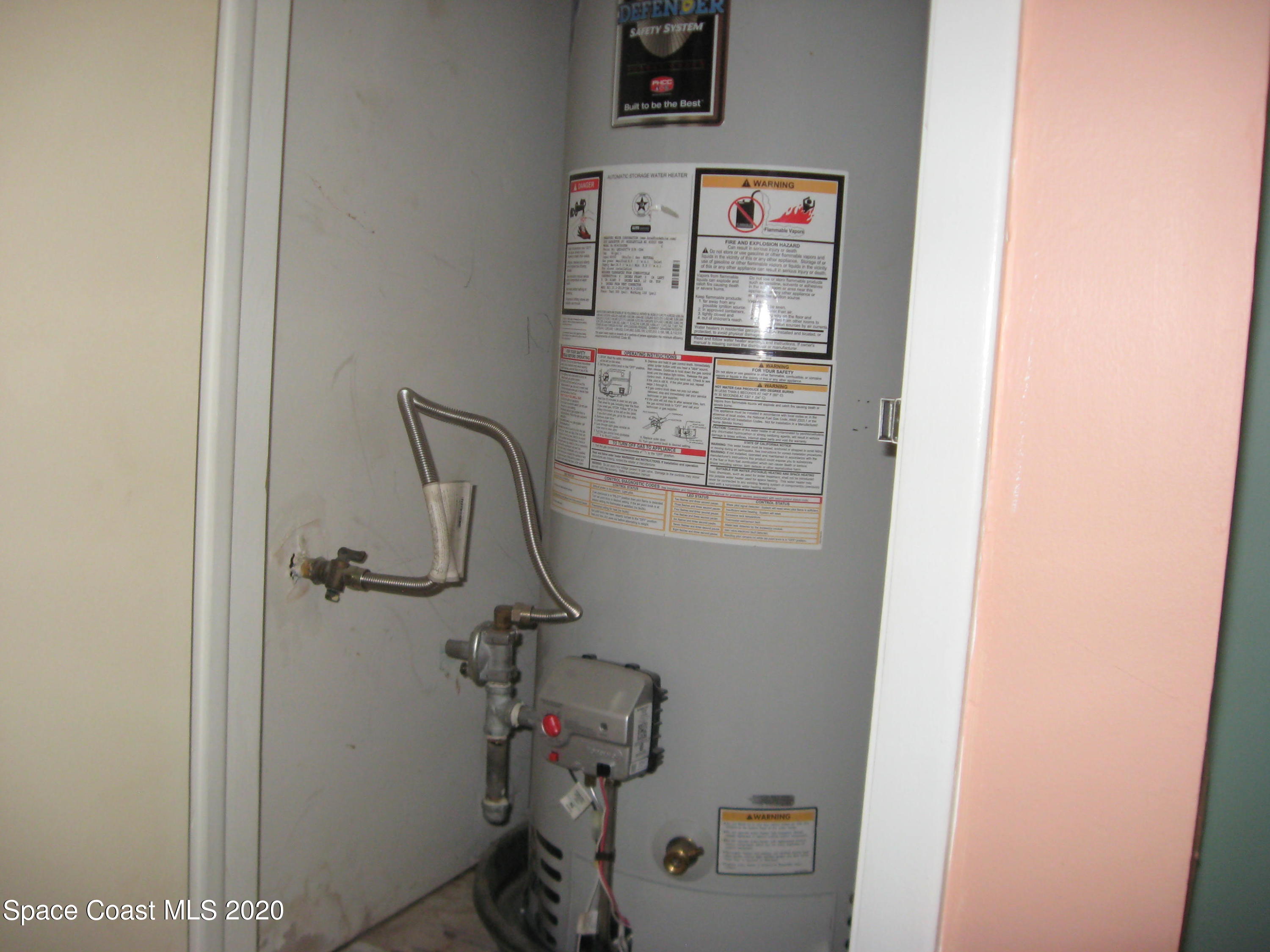 4795 Sisson Road Titusville, FL 32780 - Photo 19 of 27 Nat. Gas Hot Water Heater