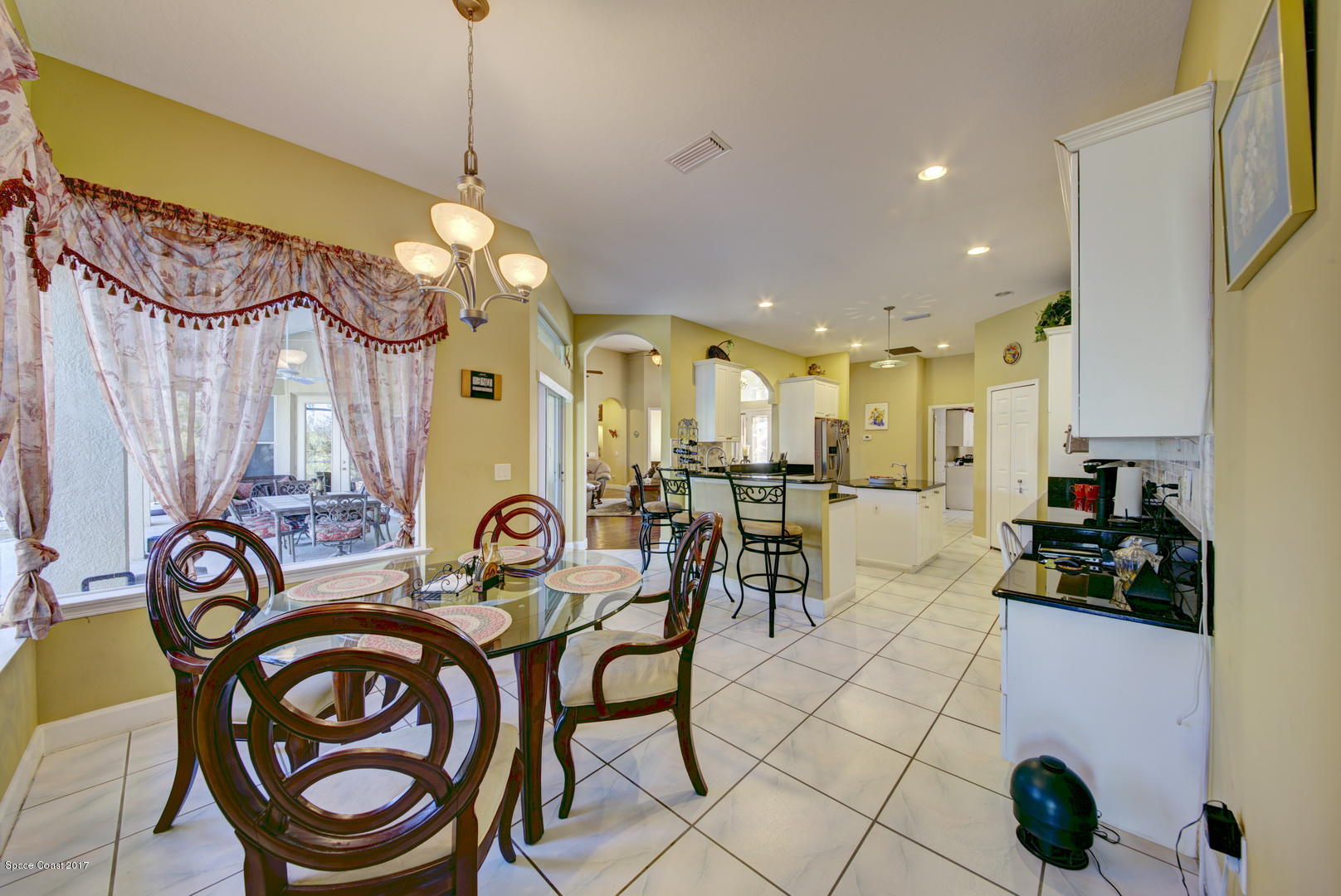4055 Turtle Mound Road Melbourne, FL 32934 - Photo 19 of 80 Breakfast Nook off Kitchen