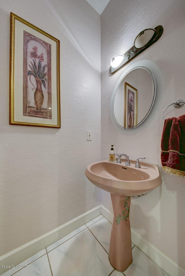 4055 Turtle Mound Road Melbourne, FL 32934 - Photo 53 of 80 Half Bath Powder Room