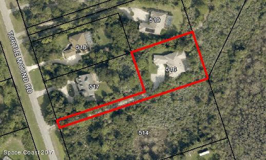 4055 Turtle Mound Road Melbourne, FL 32934 - Photo 80 of 80 Satellite Map