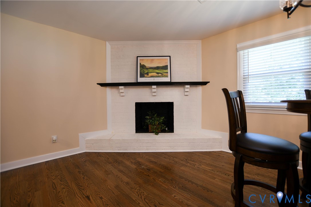 1448 Canterbury Road St. Stephens Church, VA 23148 - Photo 3 of 57 Upstairs woodburning fireplace is the centerpiece