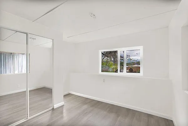 a room with storage and utility