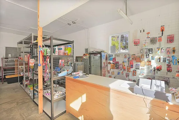 a view of a car parked in front of a house