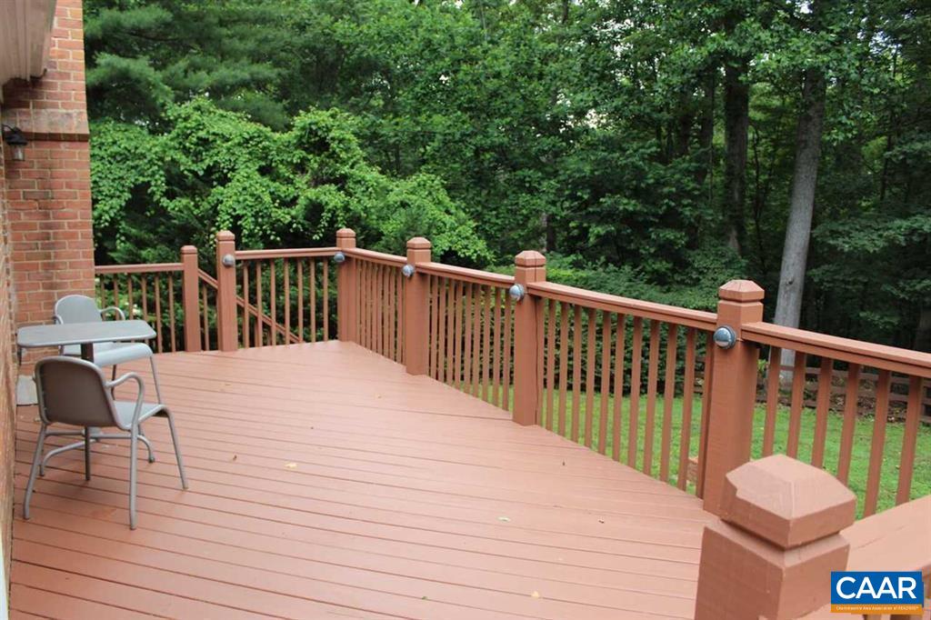 1724 Old Forge Road Charlottesville, VA 22901 - Photo 19 of 30 a balcony with wooden floor and fence