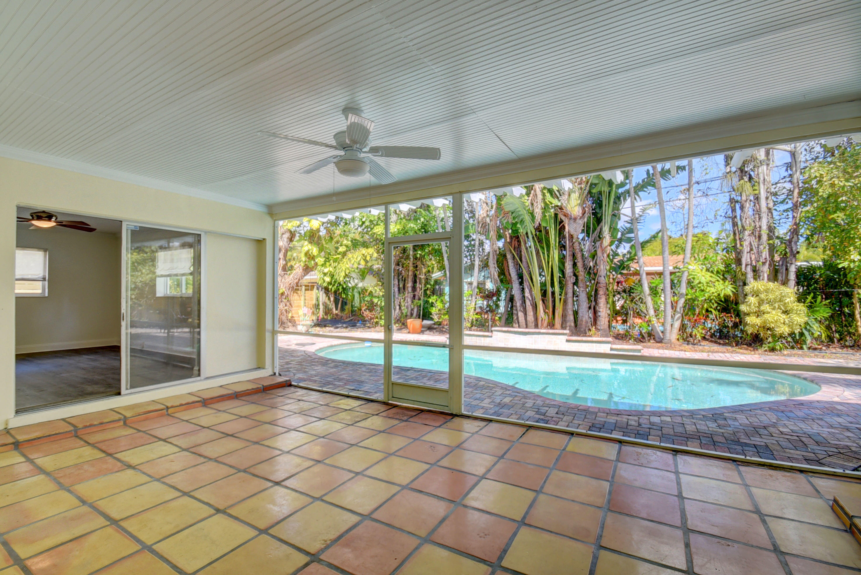 869 Periwinkle Street Boca Raton, FL 33486 - Photo 21 of 31 Covered Patio looking out