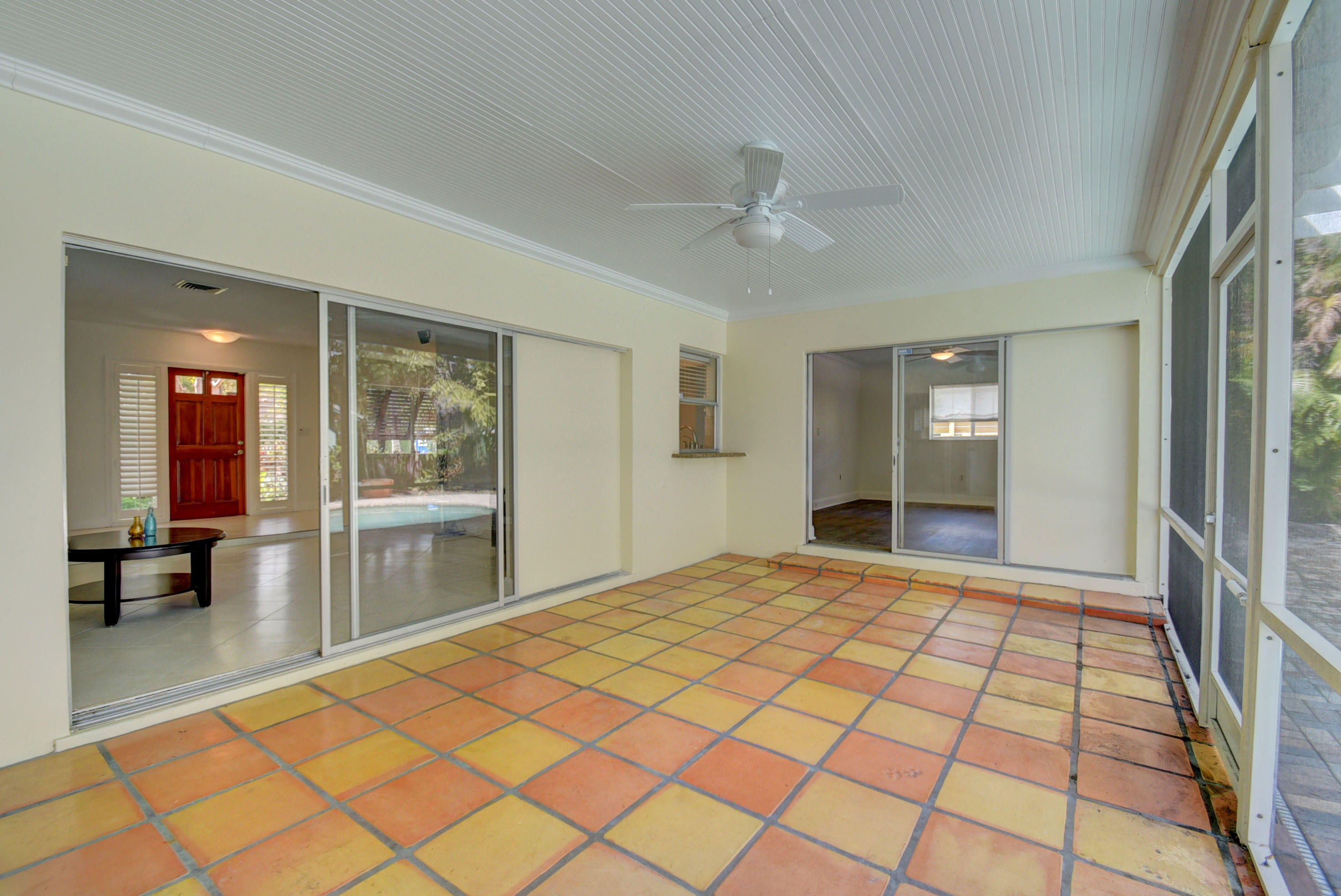 869 Periwinkle Street Boca Raton, FL 33486 - Photo 22 of 31 Patio looking in