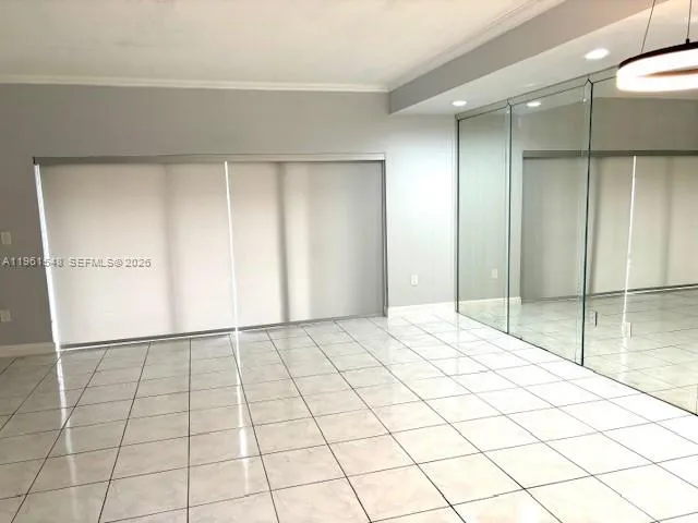 a view of empty room