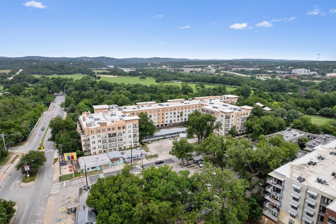 1900 Barton Springs Road, Unit 2027 Austin, TX 78704 - Photo 24 of 28 Drone / aerial view of mountains