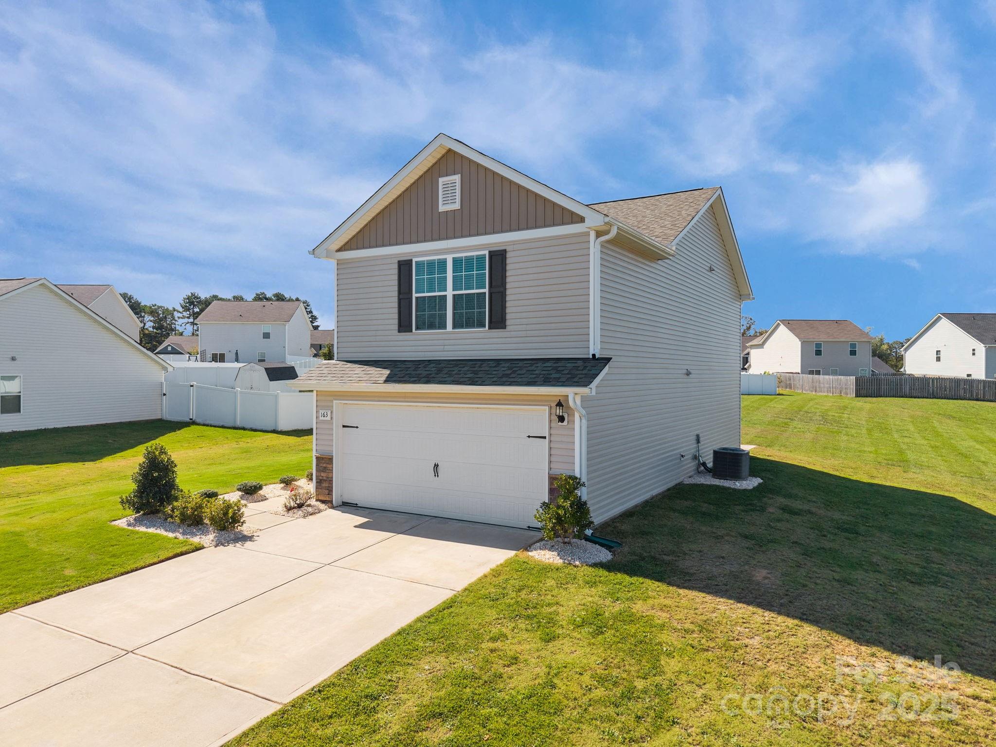 163 Kipling Lane Kings Mountain, NC 28086 - Photo 39 of 46 a front view of a house with a yard