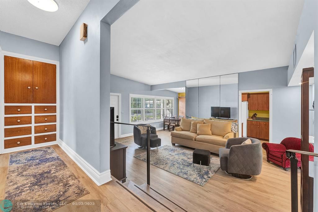 5751 Pine Terrace Plantation, FL 33317 - Photo 13 of 35 a living room with furniture and a window