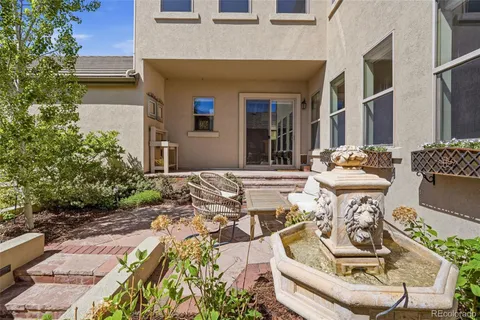 a front view of a house with a garage