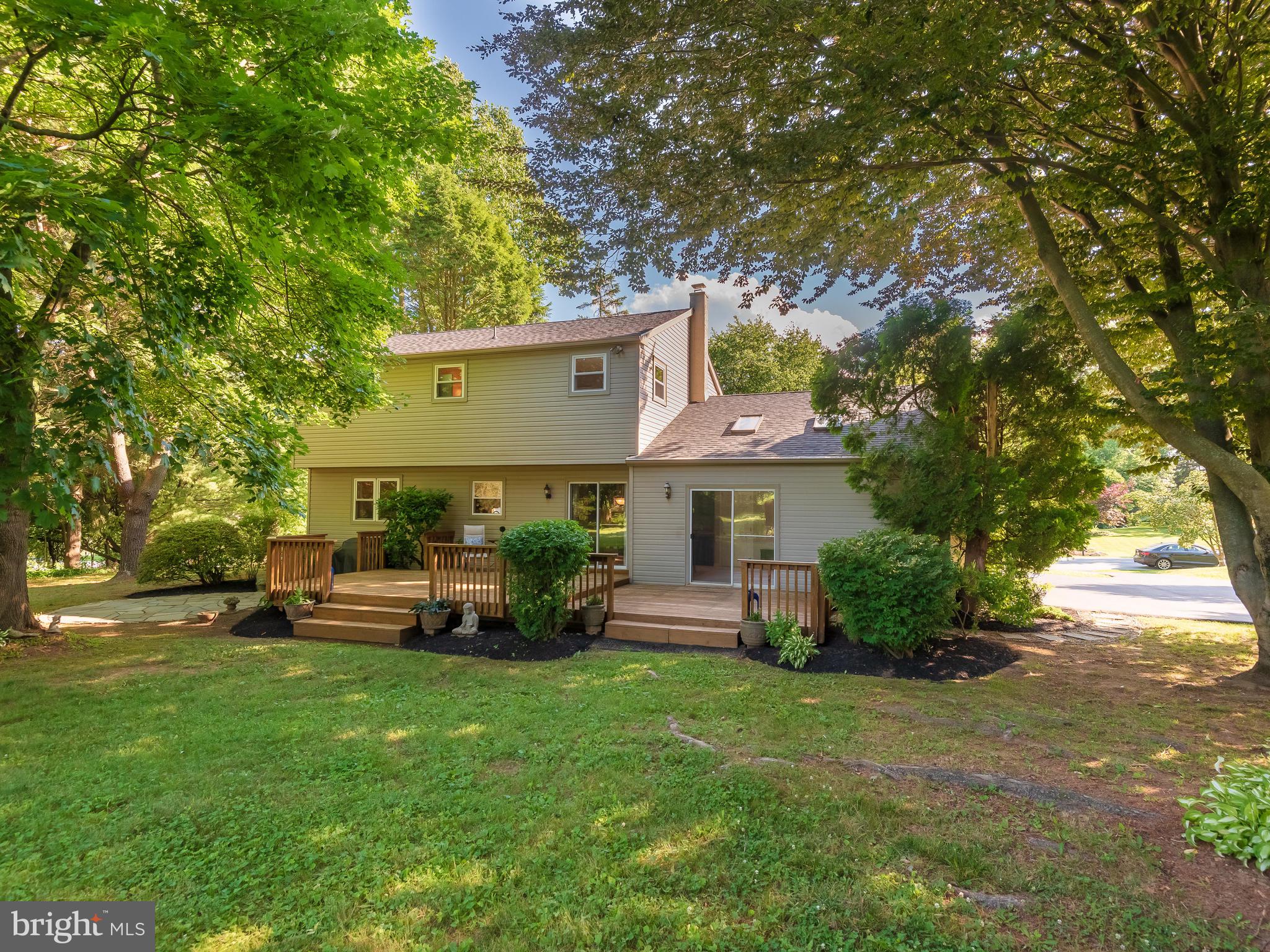 11 Cambridge Road Downingtown, PA 19335 - Photo 40 of 63 Back of Home with Deck