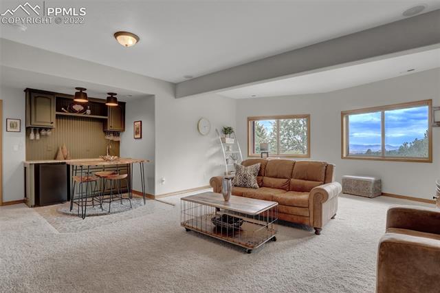 630 Homestead Road Divide, CO 80814 - Photo 39 of 50 Lower-Level Family Room w/Views!