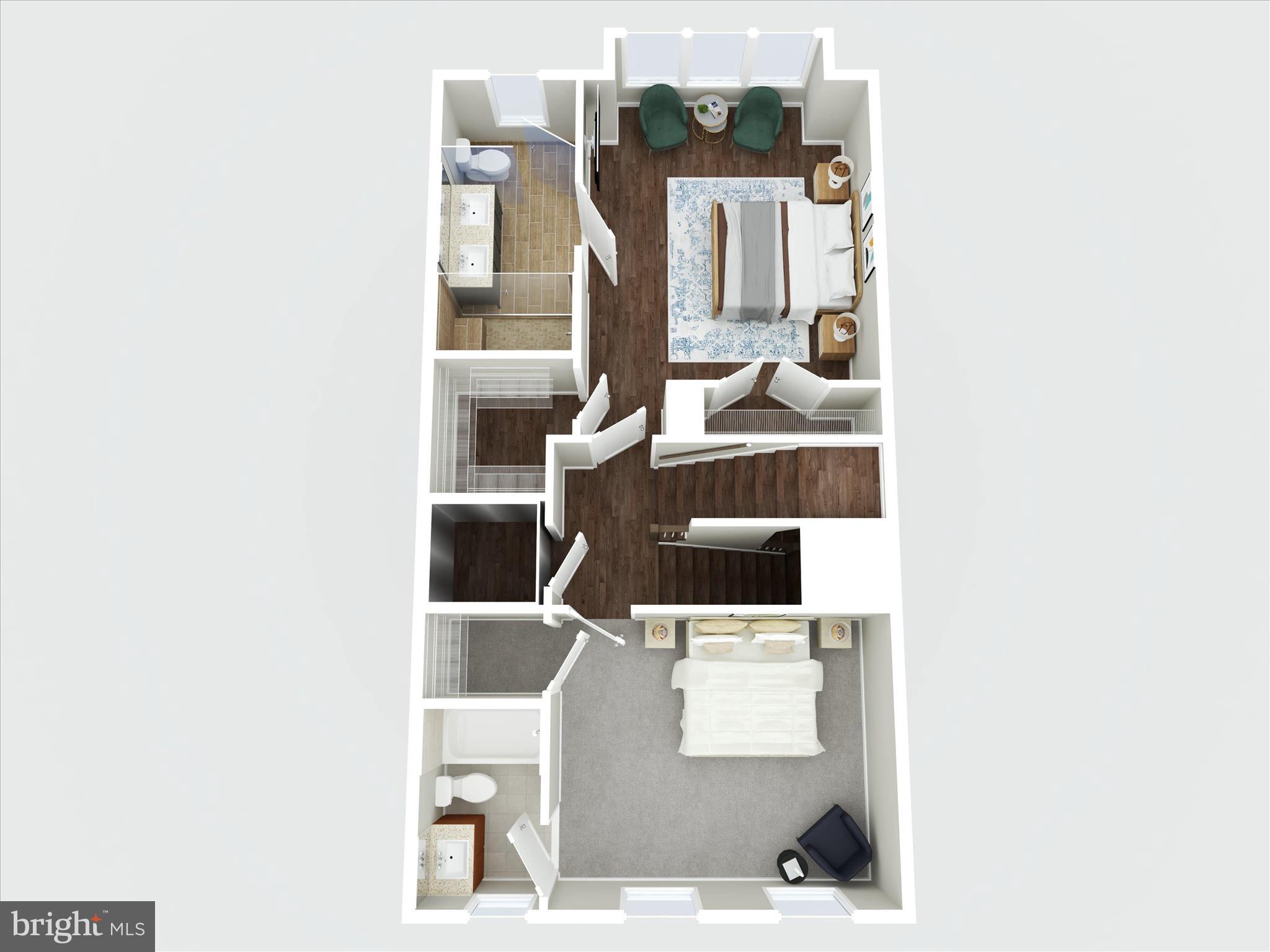 1521 16th Road North Arlington, VA 22209 - Photo 56 of 59 a view of livingroom and kitchen