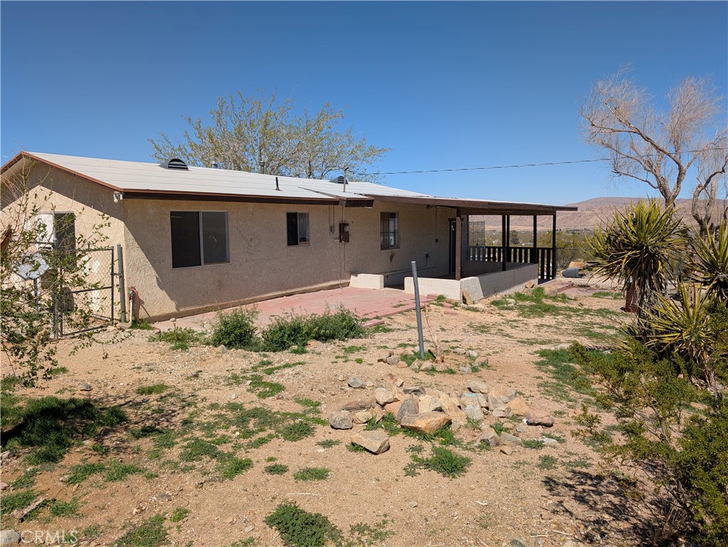 31072 Azurite Road Lucerne Valley, CA 92356 - Photo 35 of 38 East Elevation of Home