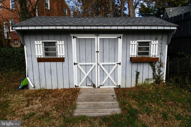 a front view of a house with staircase