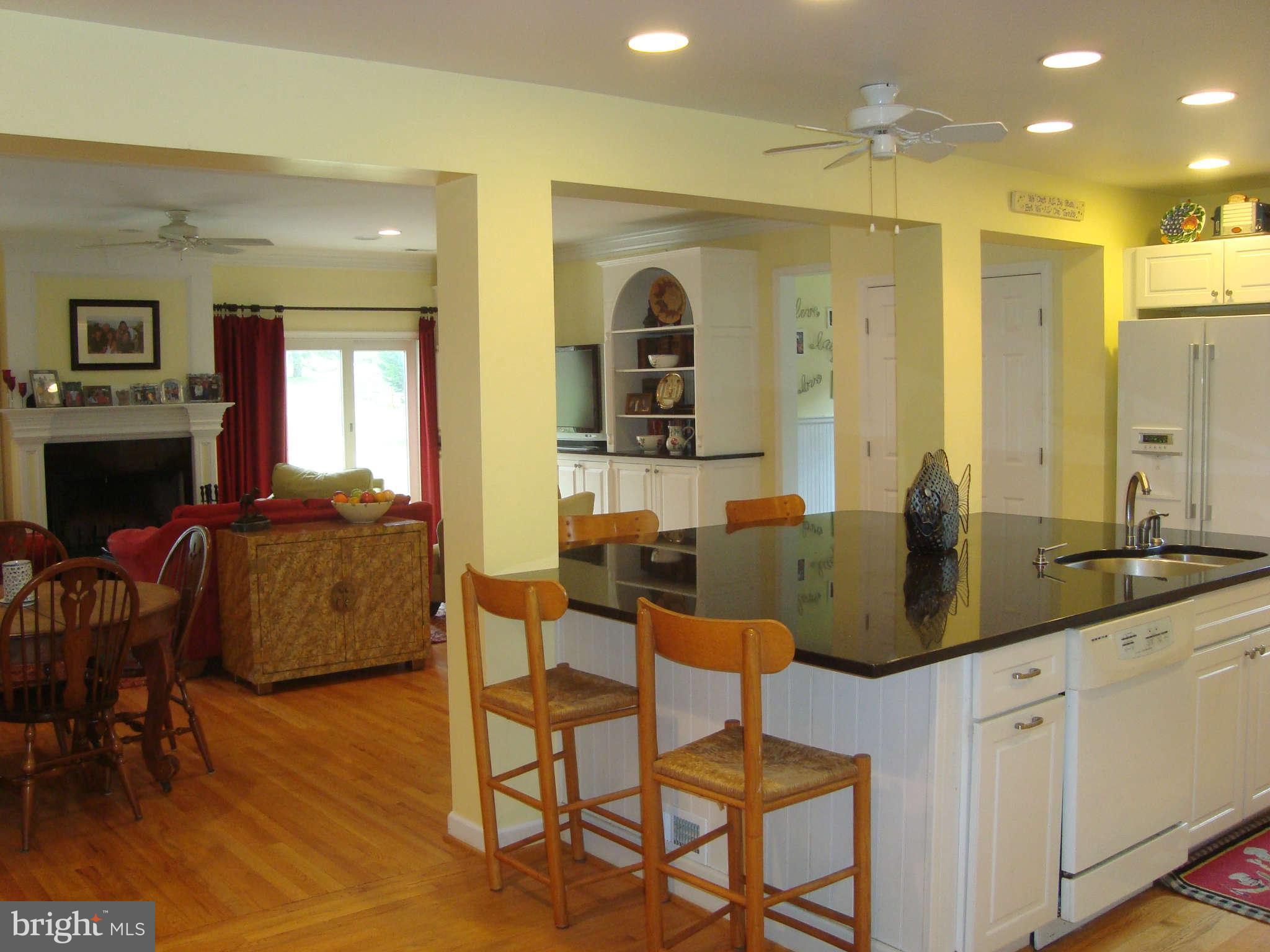 8108 Halton Road Towson, MD 21204 - Photo 11 of 30 Kitchen With Granite Counter Island