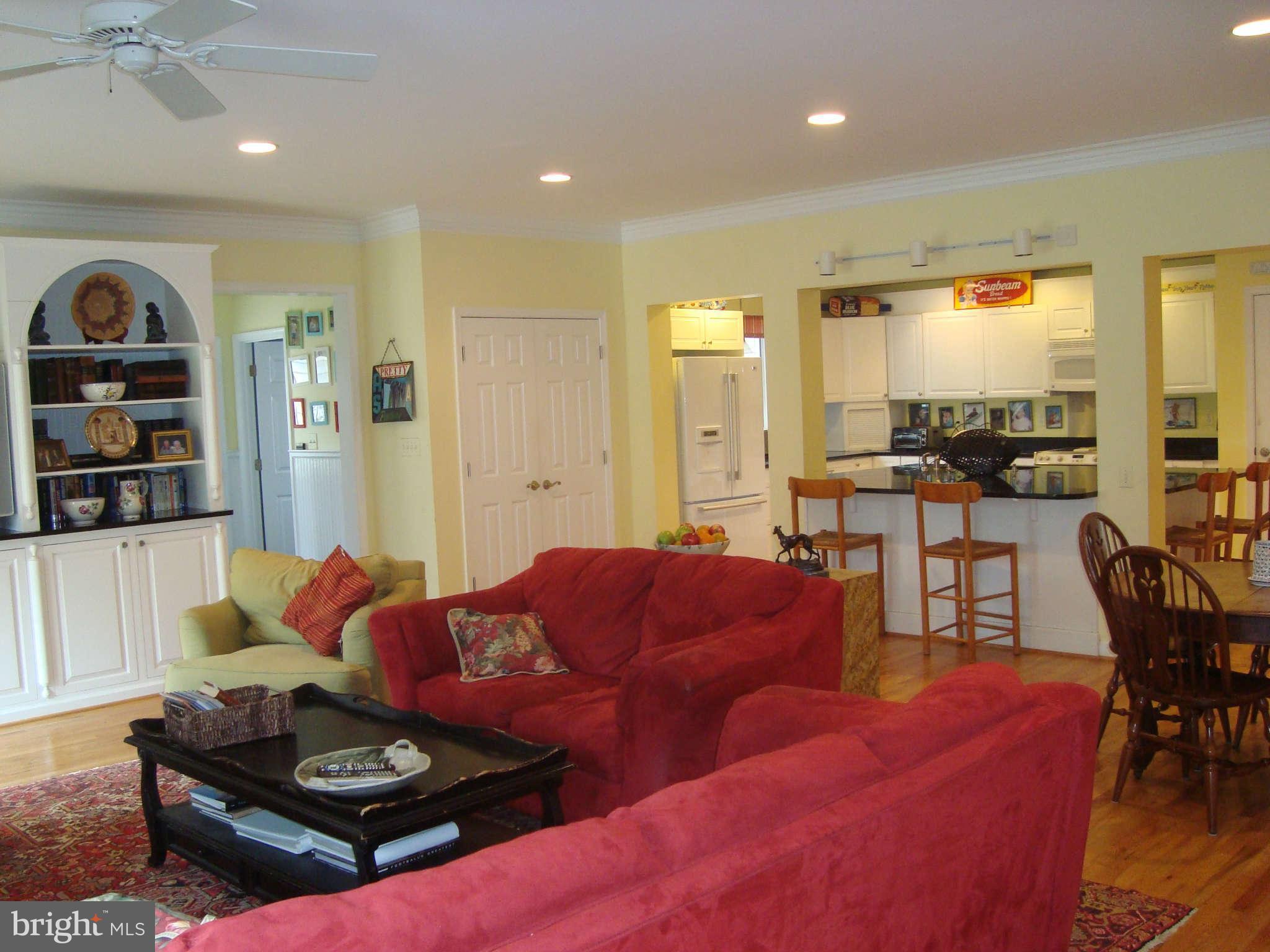 8108 Halton Road Towson, MD 21204 - Photo 14 of 30 Family Room Open To Kitchen
