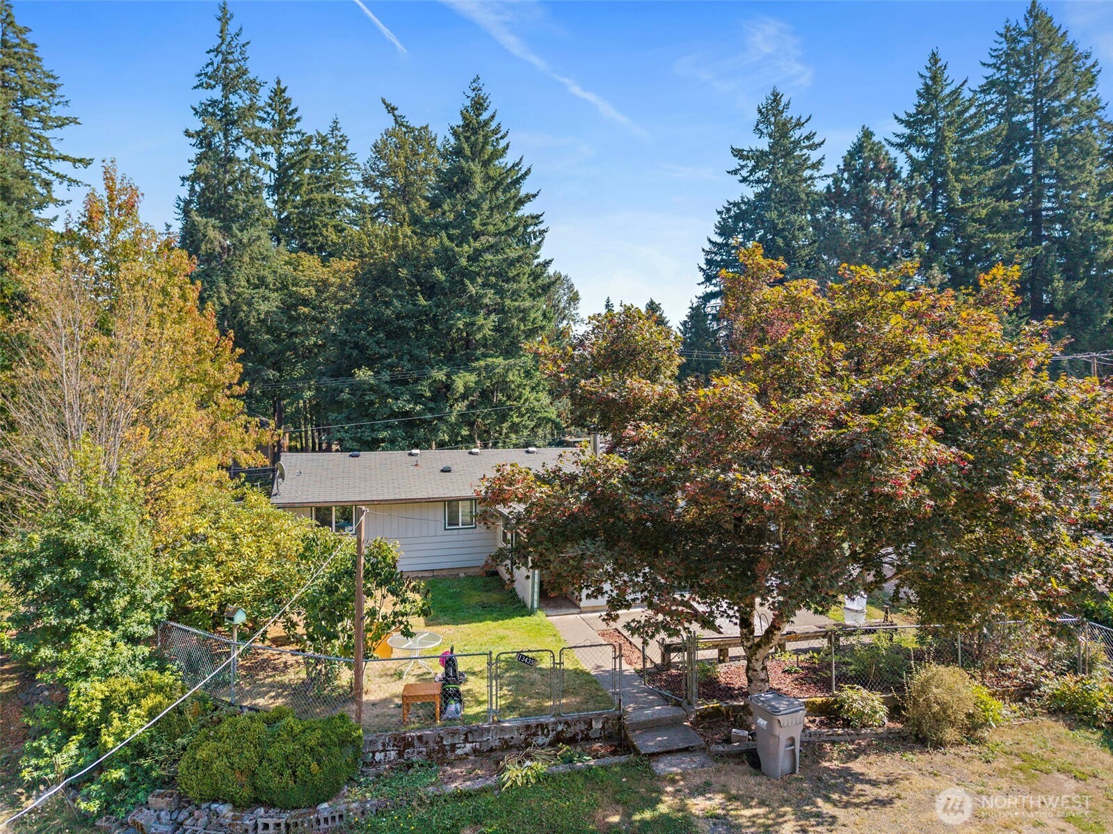 13435 Patriot Way Renton, WA 98059 - Photo 3 of 36 an aerial view of a house with a yard