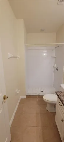 a view of empty room